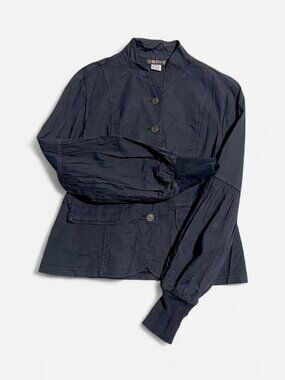 XCVI Black lightweight blazer jacket